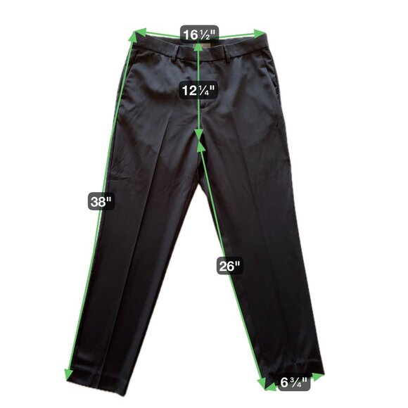 Men’s H&M Black Slim Fit Suit Jacket & Pants Set 40R / 33x26 - Picture 2 of 11